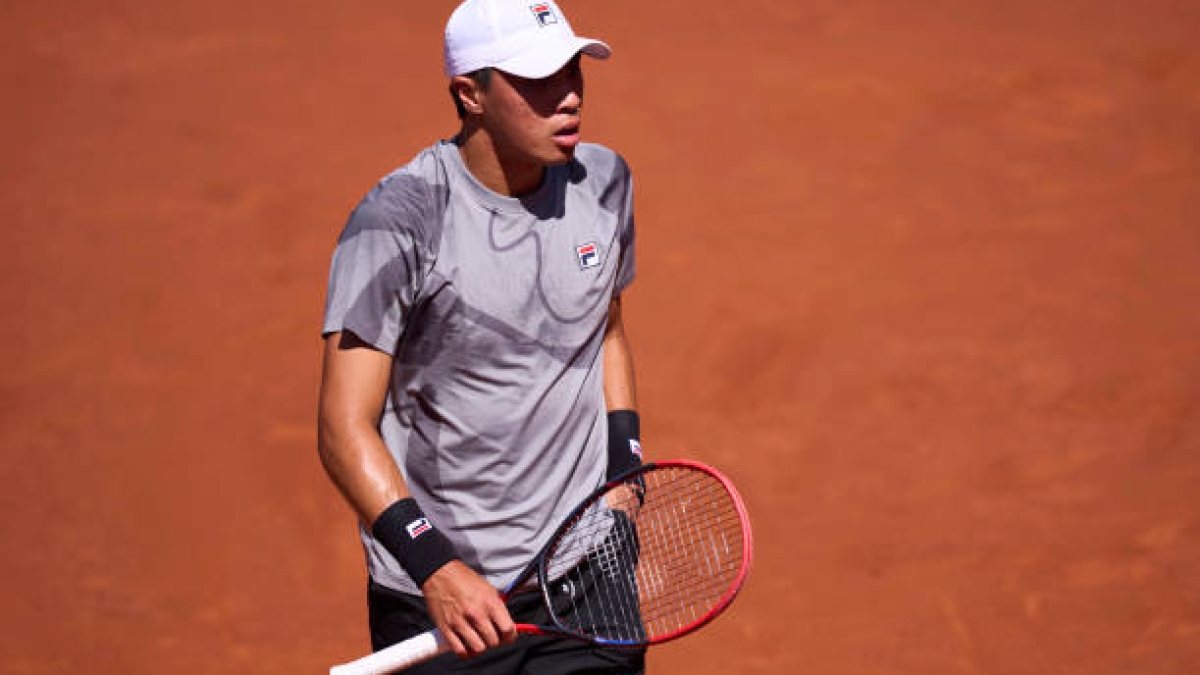 Brandon Nakashima en el Conde de Godó 2024. Foto: Getty