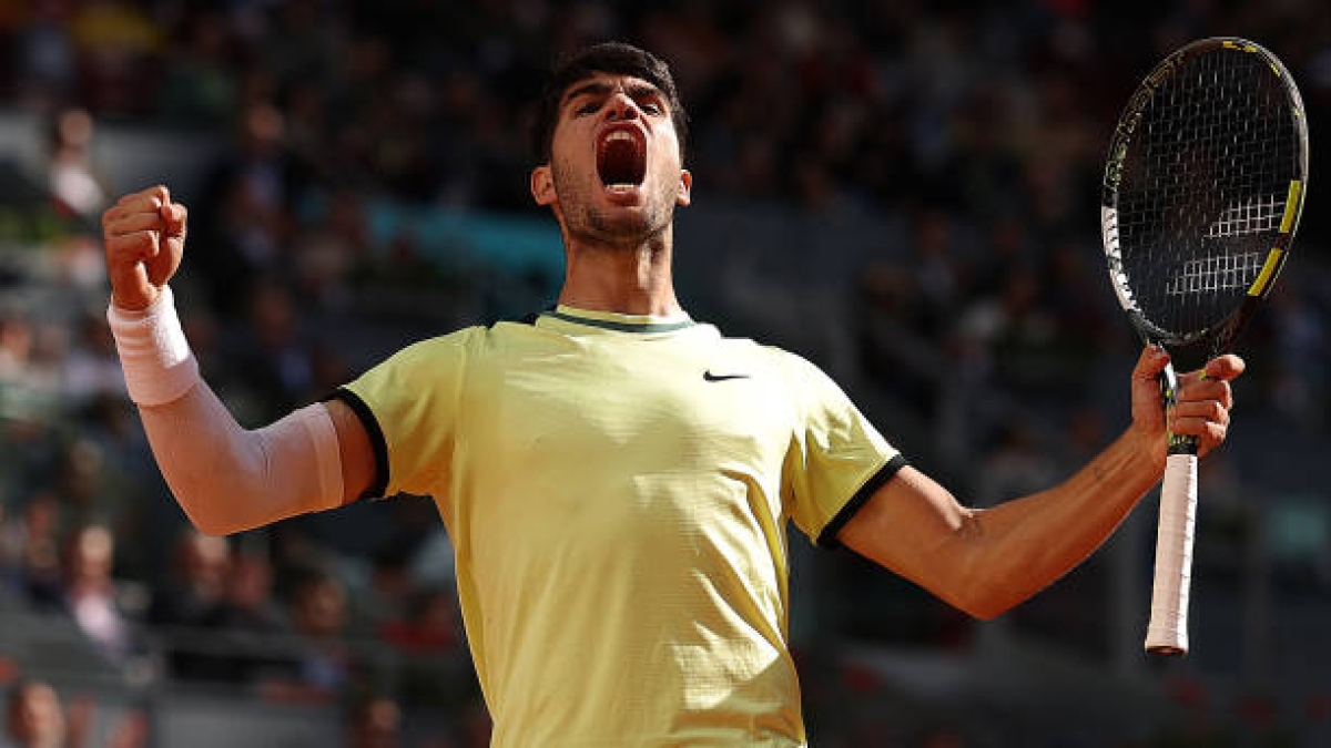 Carlos Alcaraz, emotivo mensaje. Foto: gettyimages