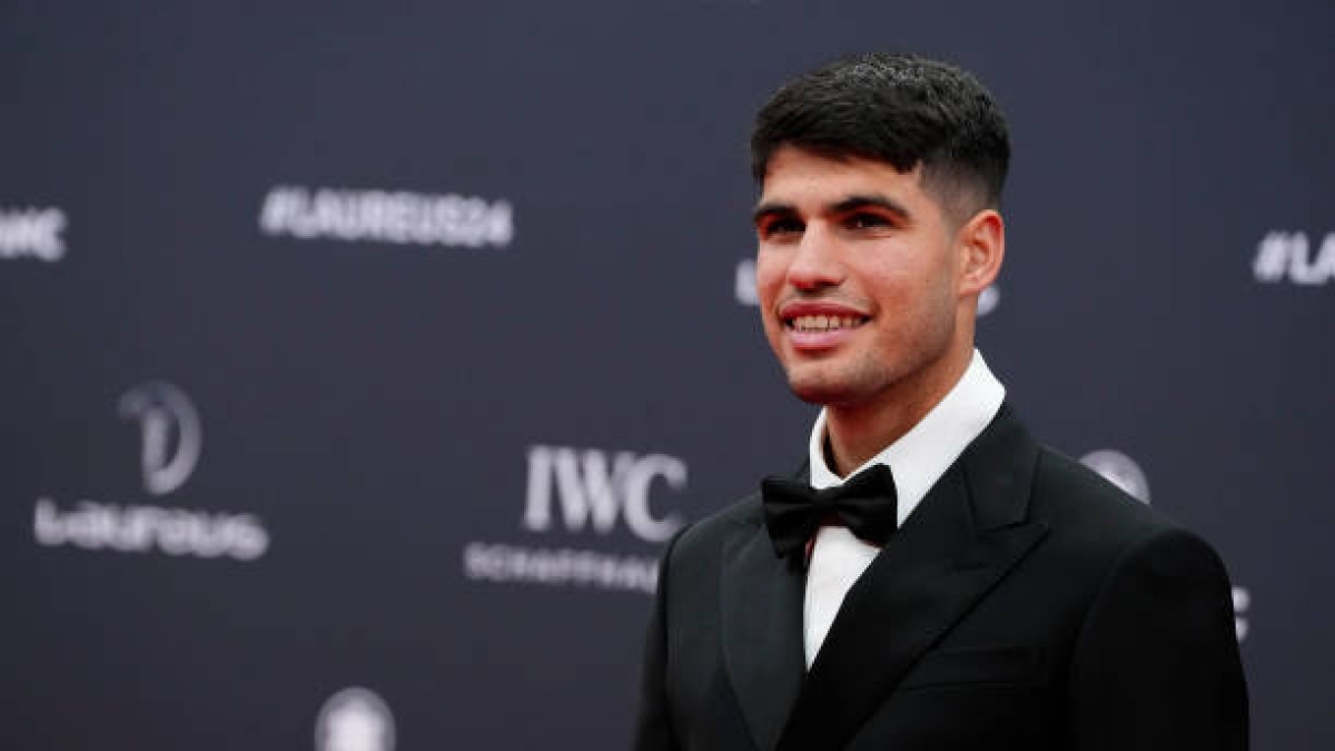 Carlos Alcaraz, premios Laureus. Foto: gettyimages