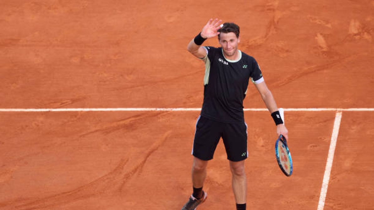 Casper Ruud, datos triunfo Djokovic. Foto: gettyimages