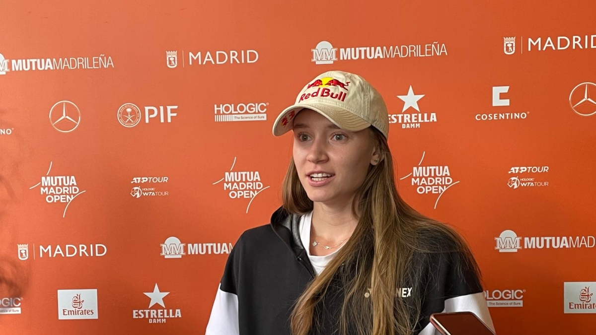 Elena Rybakina, en Madrid. Foto: gettyimages