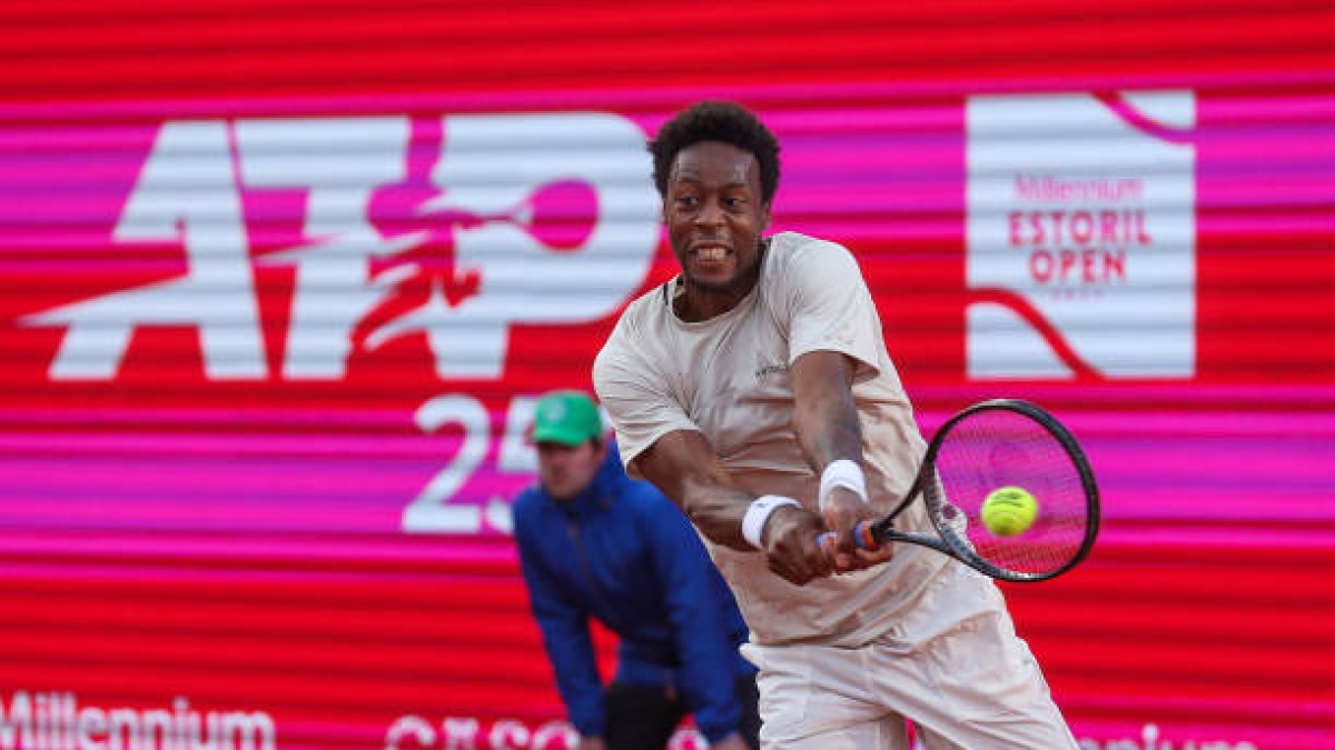 Gael Monfils gana en Estoril. Foto: gettyimages