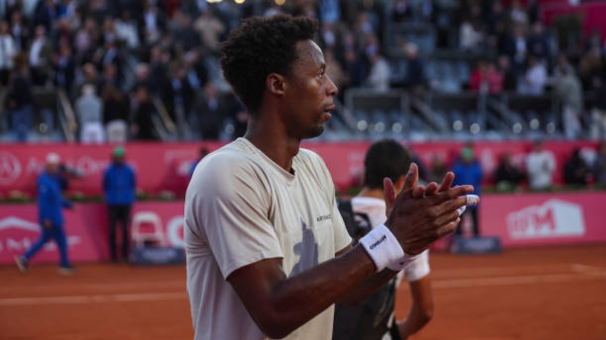 Gael Monfils, porcentaje opciones campeón Roland Garros 2024. Foto: gettyimages