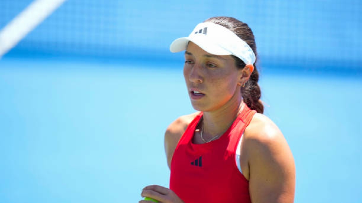 Jessica Pegula, baja en Madrid. Foto: gettyimages