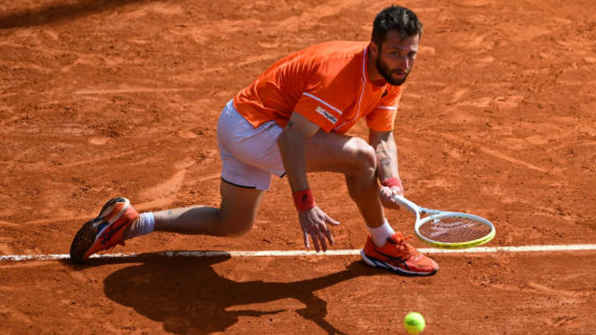 Corentin Moutet en Montecarlo 2024. Foto: getty