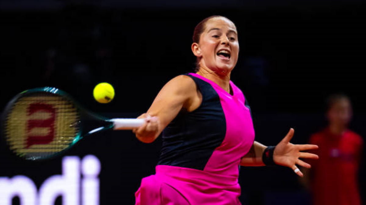 Jelena Ostapenko en Stuttgart 2024. Foto: getty