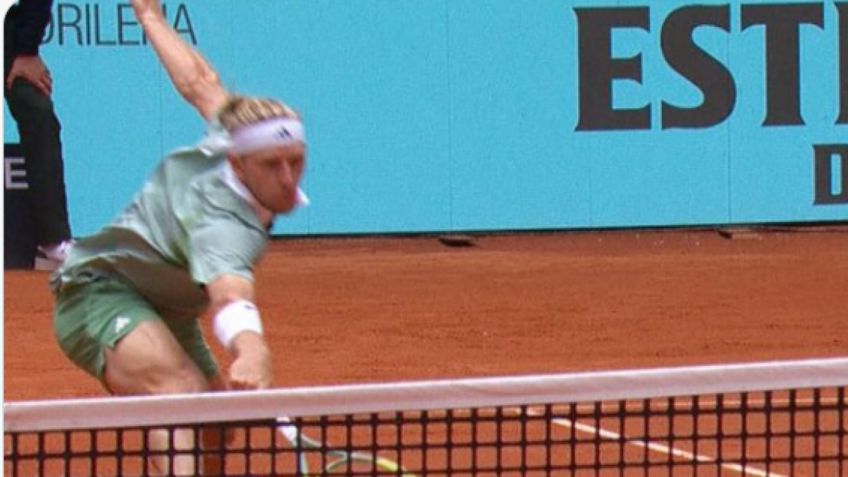 Davidovich, en Mutua Madrid Open 2024. Foto: gettyimages