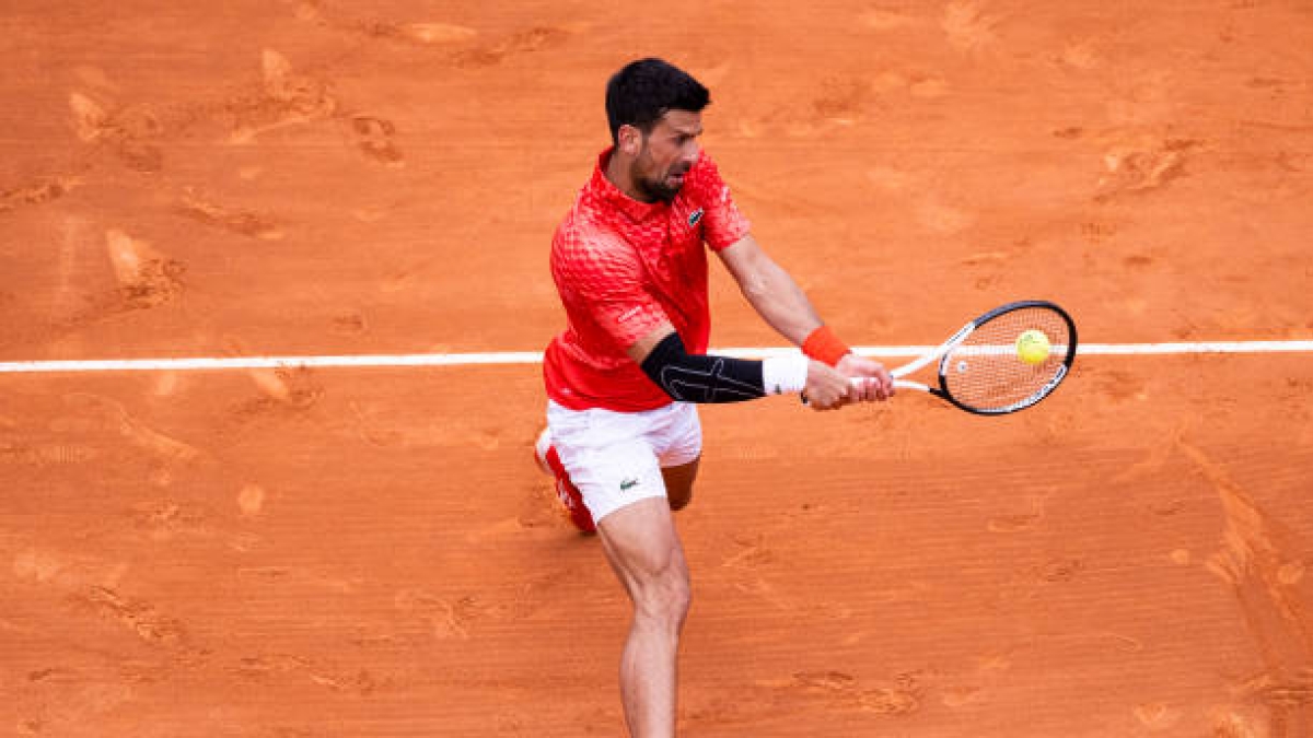 Novak Djokovic, posible camino Montecarlo. Foto: gettyimages