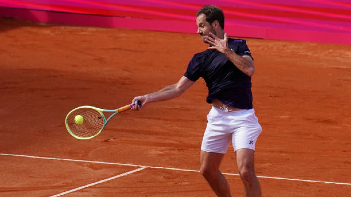 Gasquet, 1000 partidos disputados. Foto: gettyimages