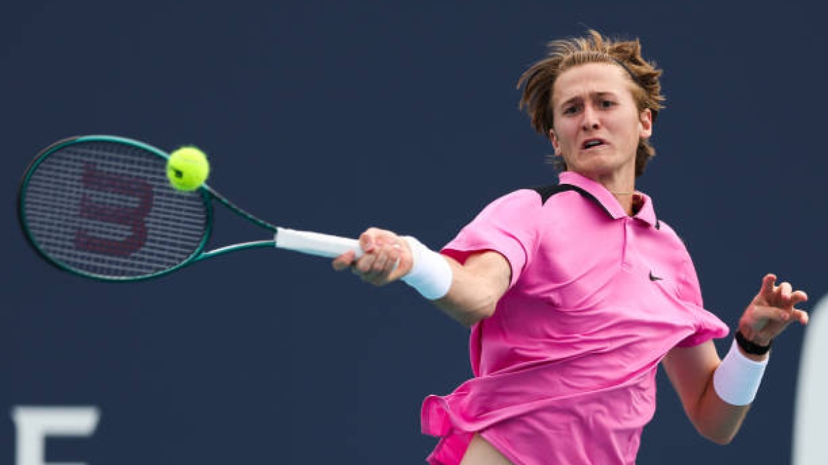 Sebastian Korda, en Montecarlo. Foto: gettyimages