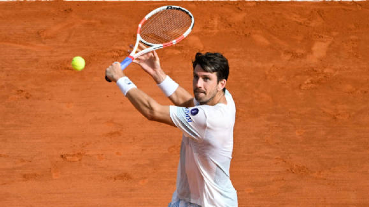 Cameron Norrie en el Masters 1000 de Montecarlo 2024. Foto: getty
