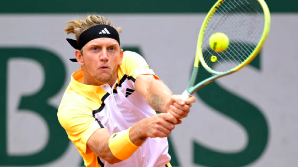 Alejandro Davidovich en Roland Garros 2024. Fuente: Getty