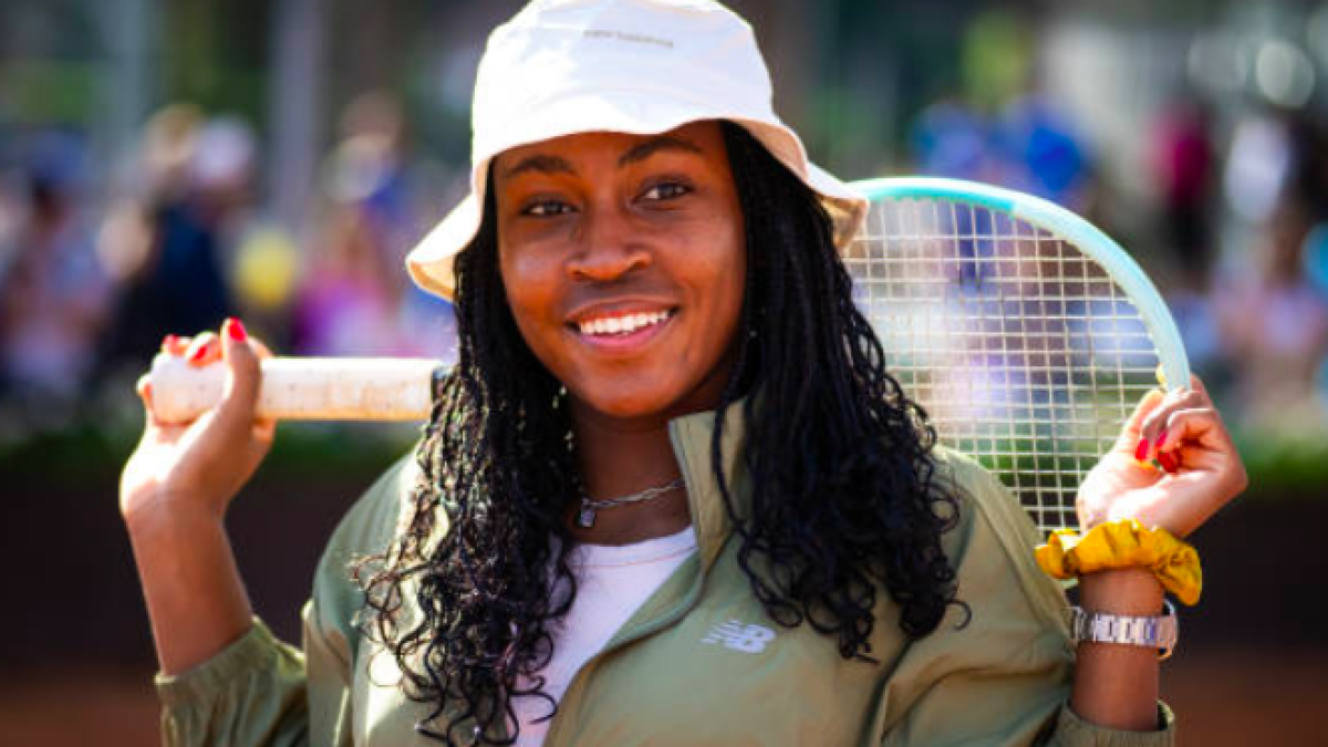 Coco Gauff ya está en el WTA 1000 de Roma. Fuente: Getty