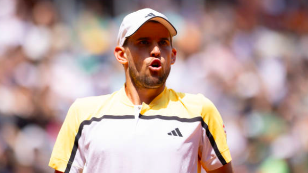 Dominic Thiem, eliminado en la Qualy de Roland Garros.