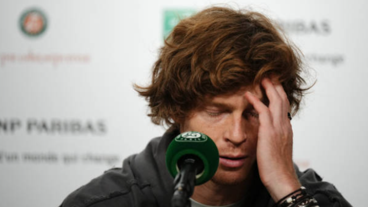 Rublev, tras su enfado: “No recuerdo haberme comportado peor en un Grand Slam”. Foto: Gettyimages