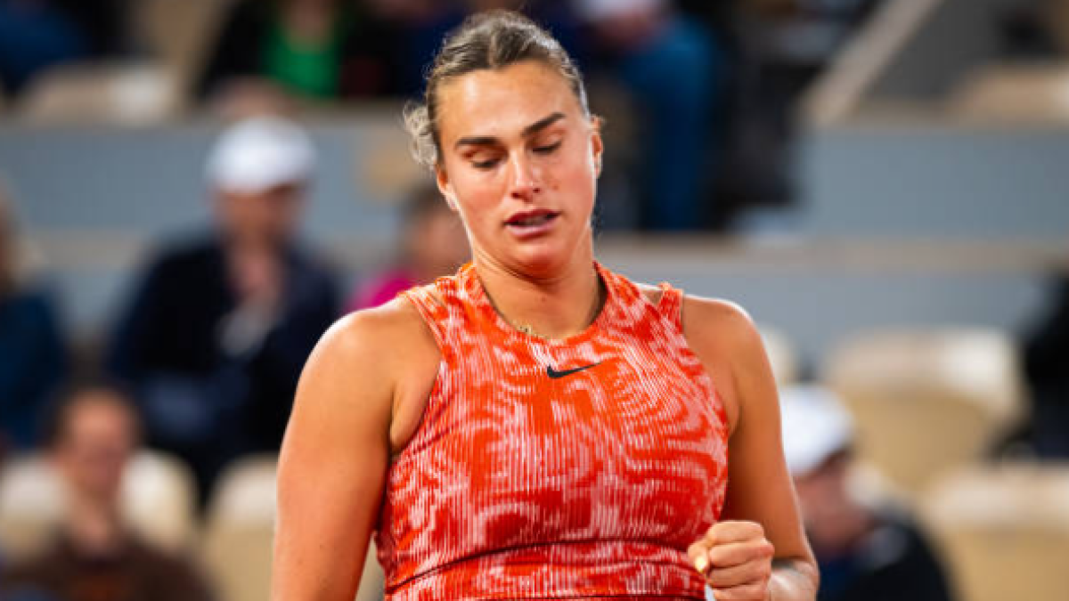Sabalenka sigue con paso firme y acaba con la racha de Uchijima. Foto: Gettyimages