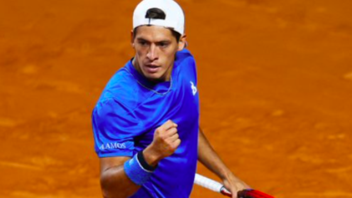 Seba Báez avanza en Roma. Fuente: ATP