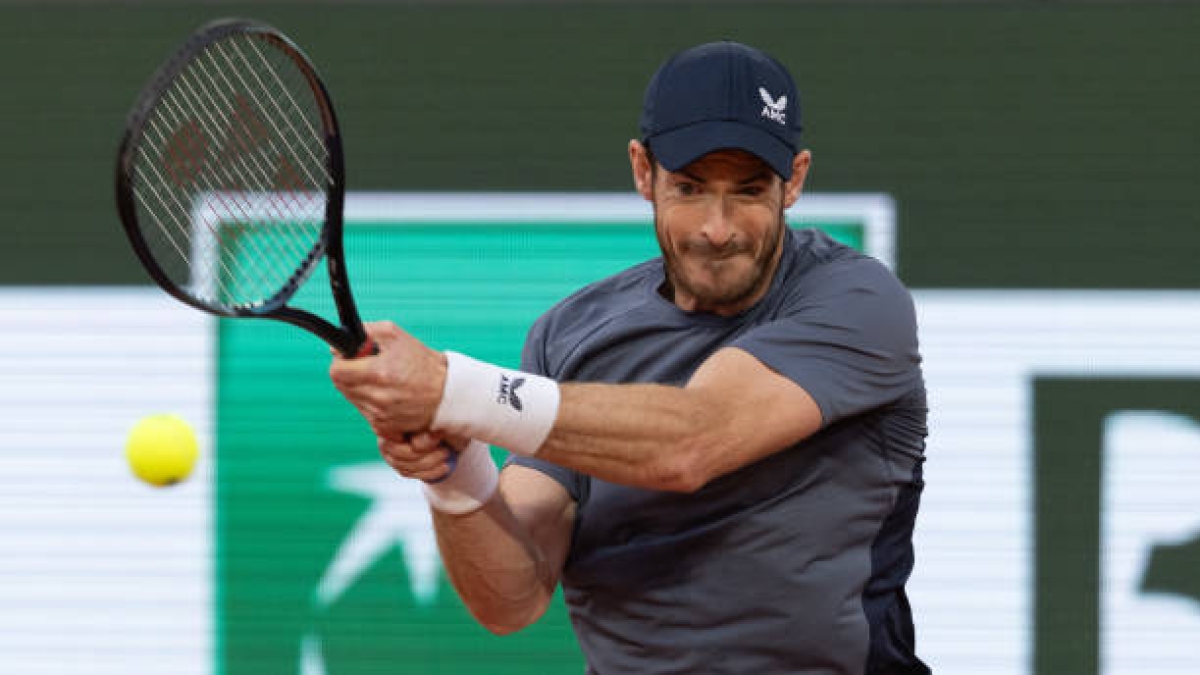 Andy Murray, en Roland Garros 2024. Foto: gettyimages