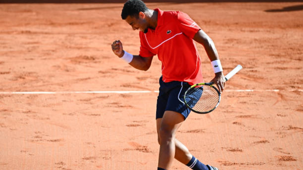 Arthur Fils en el ATP Challenger Burdeos 2024. Foto: Getty