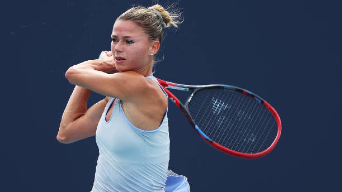 Camila Giorgi en Miami. Foto: Getty