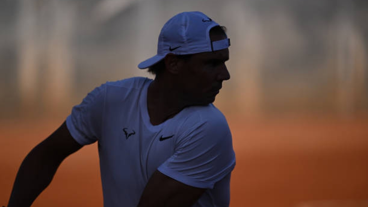 Rafael Nadal, día debut en Roma. Foto: gettyimages