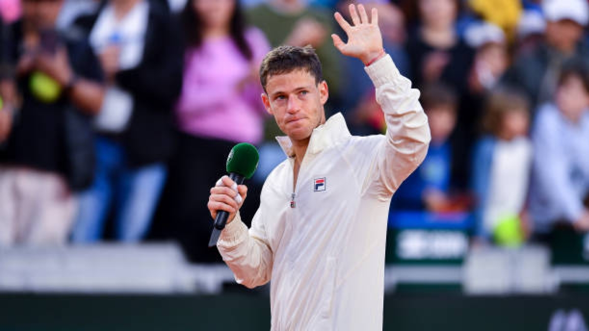 Diego Schwartzman, despedida. Foto: gettyimages