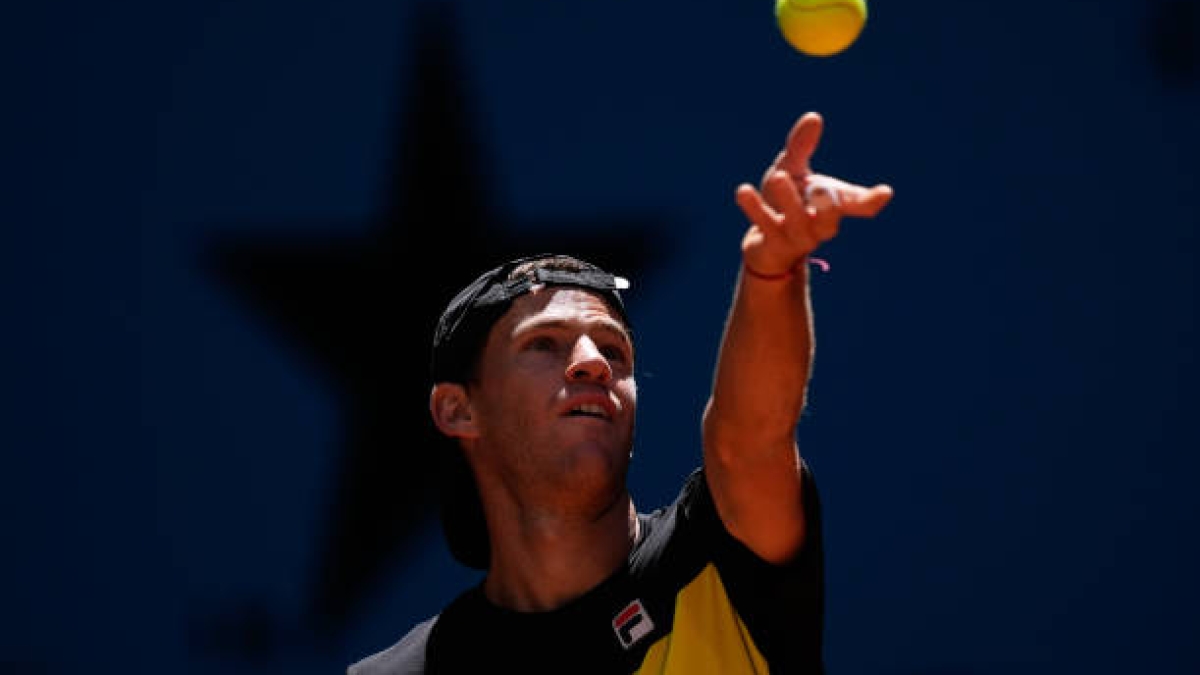 Diego Schwartzman. Foto: Getty
