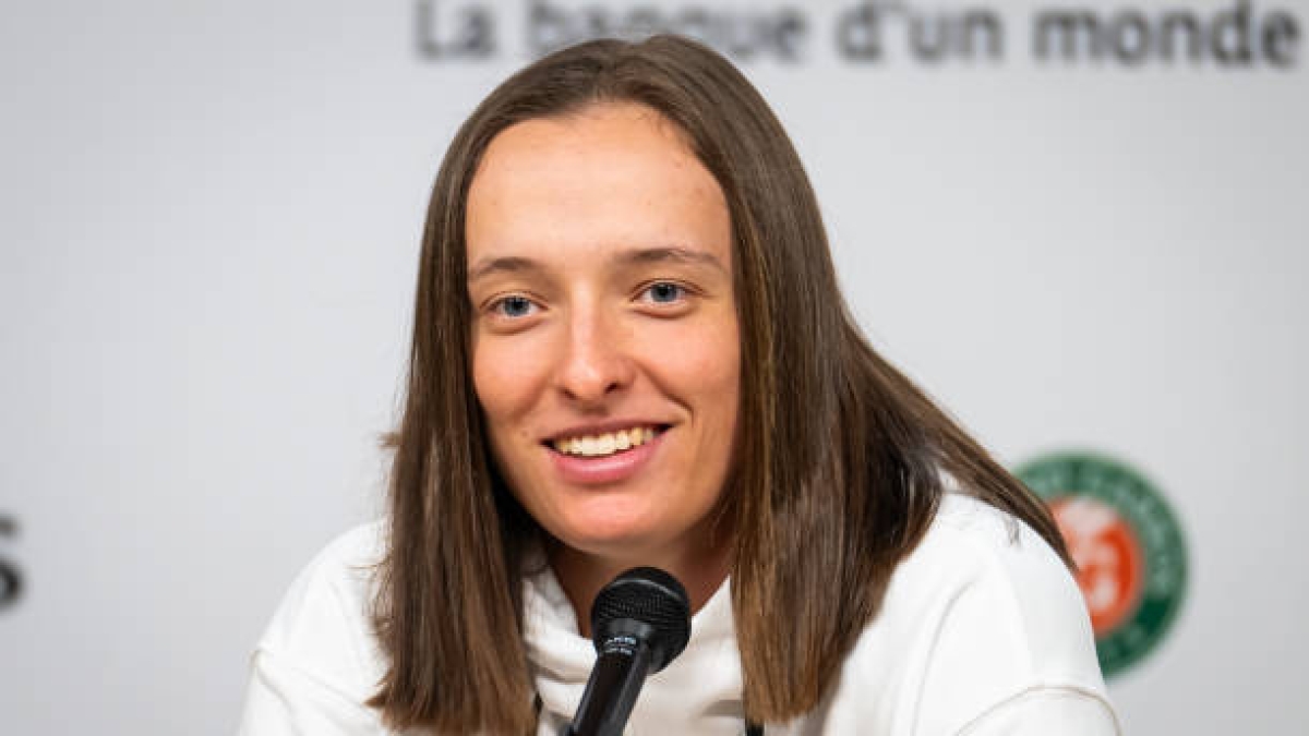 Iga Swiatek, en Roland Garros 2024. Foto: gettyimages