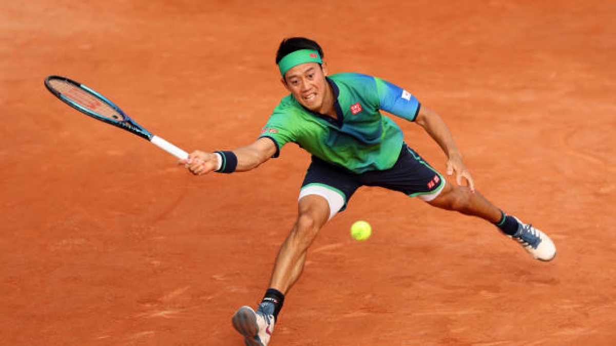 Kei Nishikori, quintos sets. Foto. gettyimages