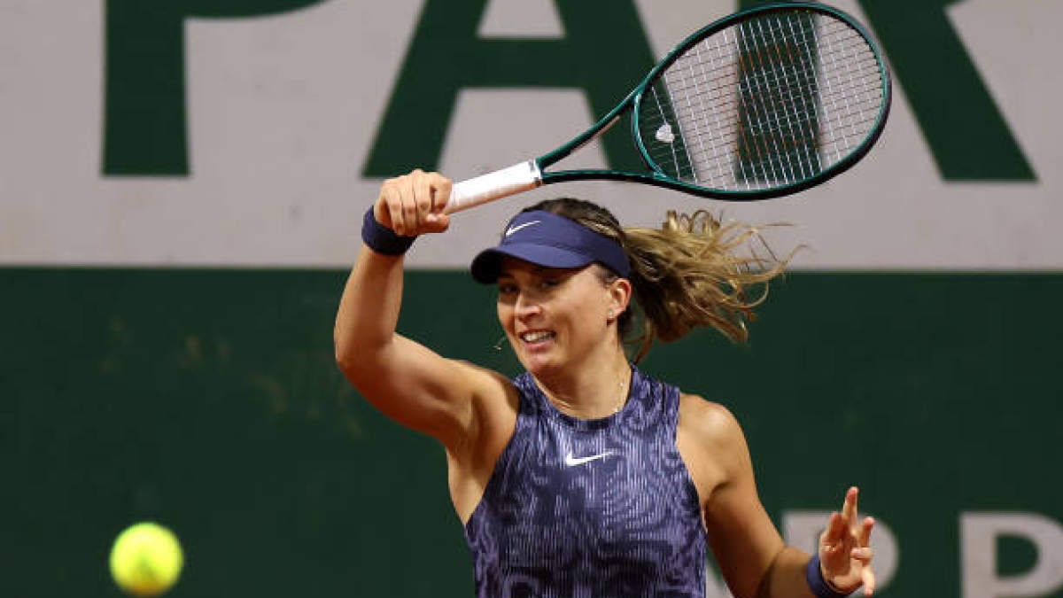 Paula Badosa, en Roland Garros 2024. Foto: gettyimages