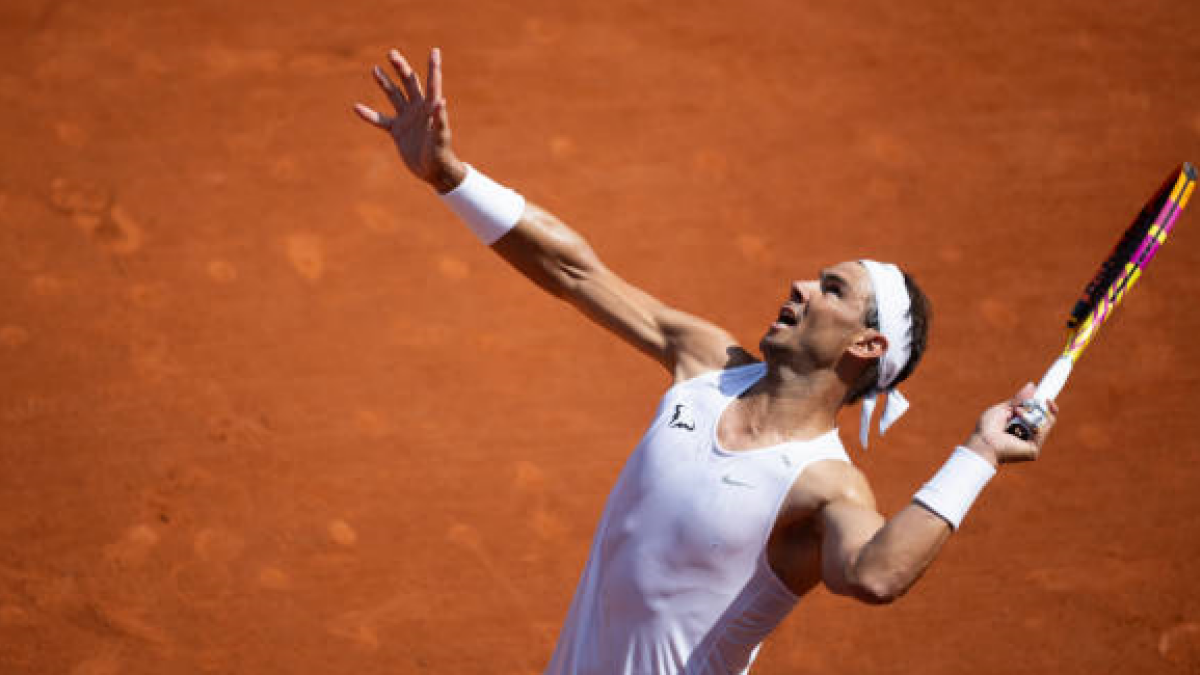 Rafa Nadal en Roland Garros 2024. Foto: @rolandgarros