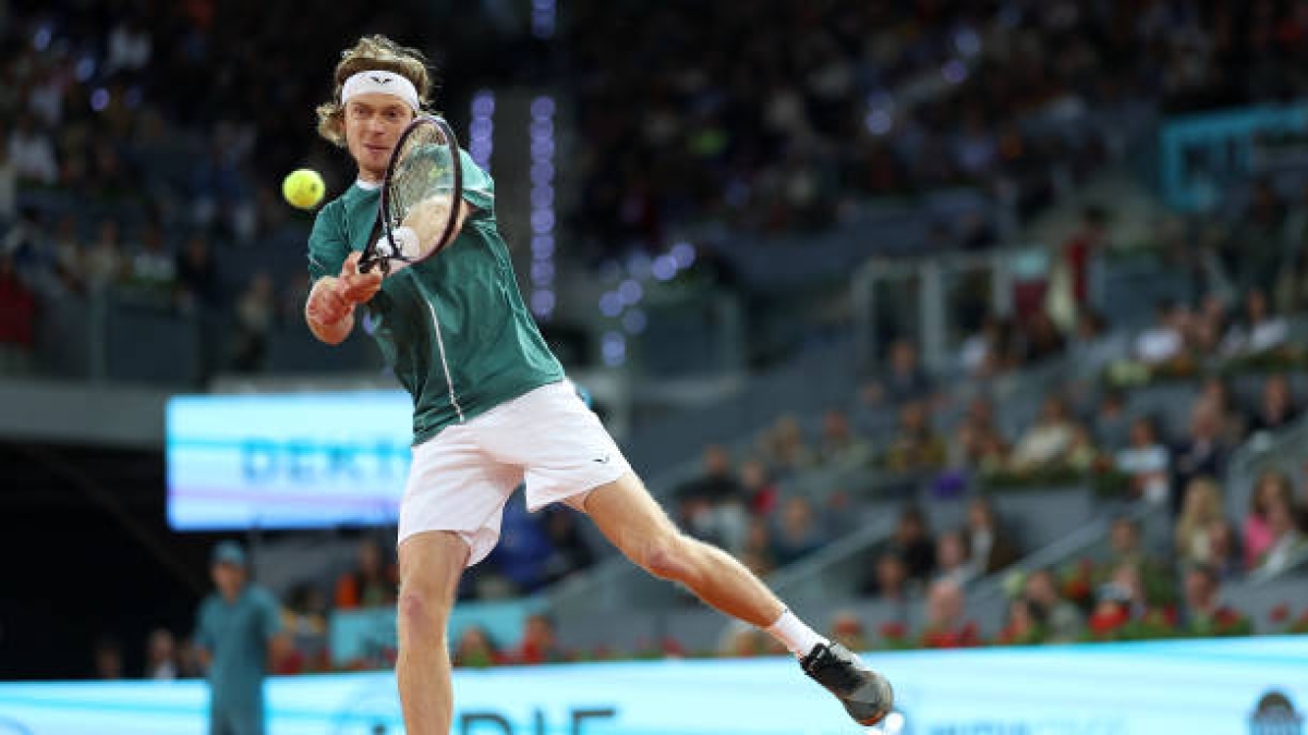 Rublev, estadísticas ante Alcaraz. Foto: gettyimages