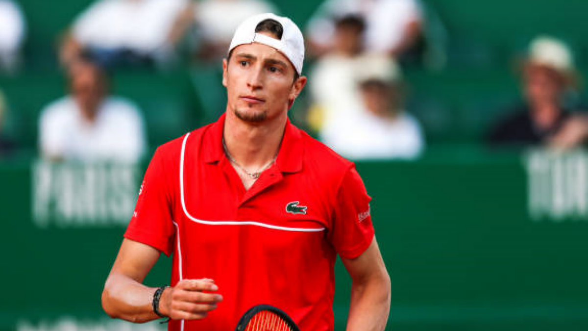 Ugo Humbert en Montecarlo 2024. Foto: getty