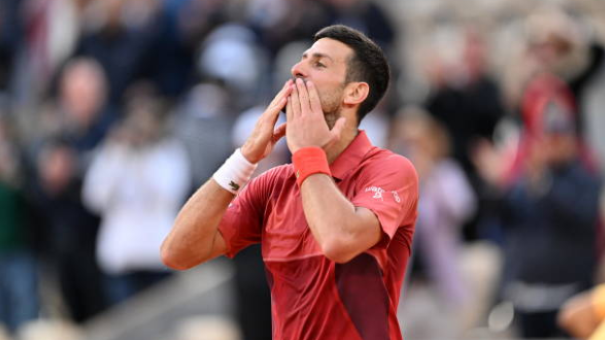 Djokovic asegura en rueda de prensa que no sabe si va a jugar el miércoles. Foto: Gettyimages