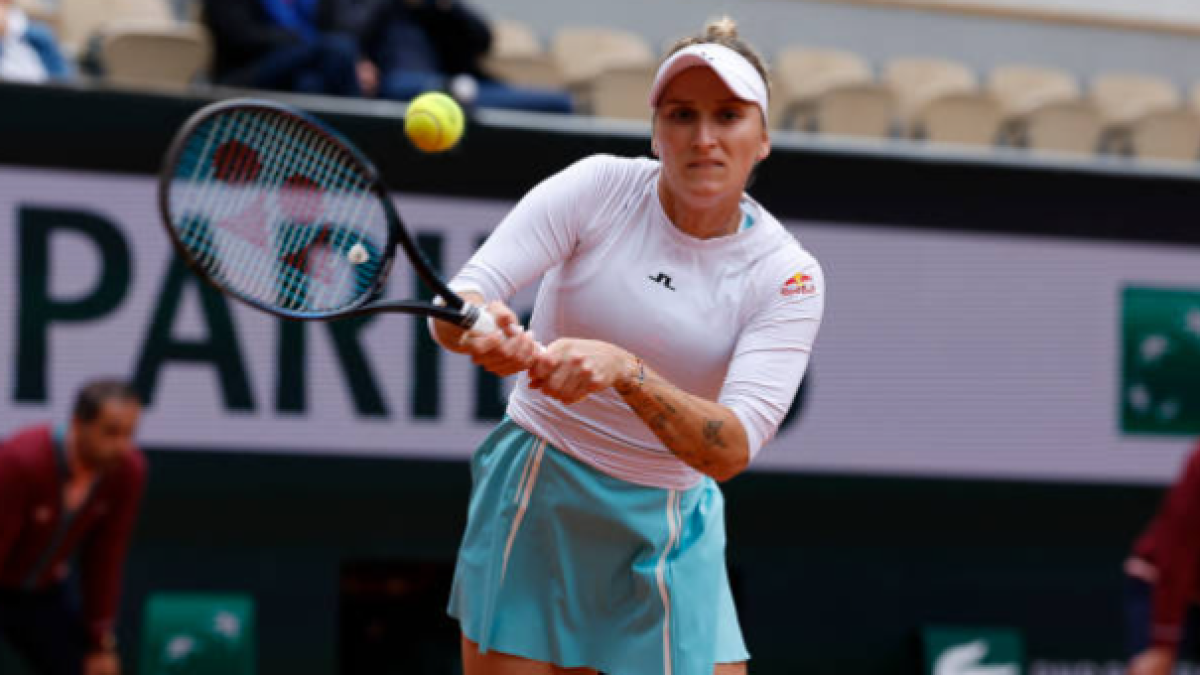 Vondrousova acaba con el sueño de Danilovic y se cita con Swiatek. Foto: Gettyimages
