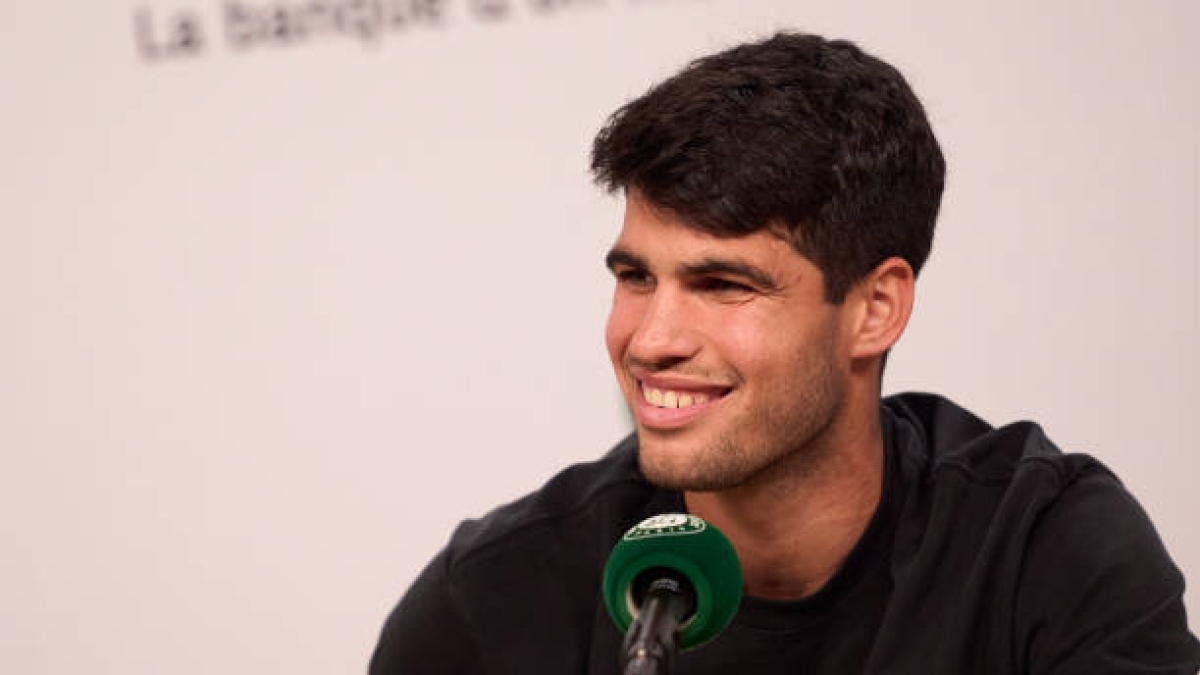 Carlos Alcaraz, opción igualar títulos de Djokovic. Foto: gettyimages