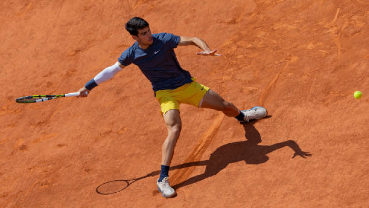 Carlos Alcaraz, en 2024. Foto: gettyimages