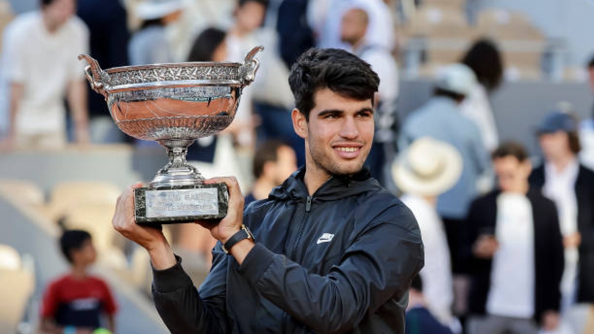 Carlos Alcaraz, efectividad en Grand Slam. Foto: gettyimages
