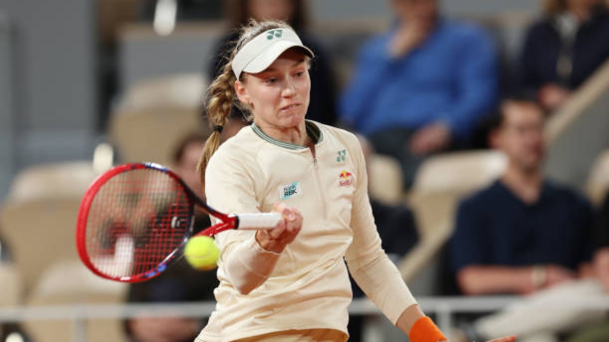 Elena Rybakina, en Roland Garros 2024. Foto: gettyimages