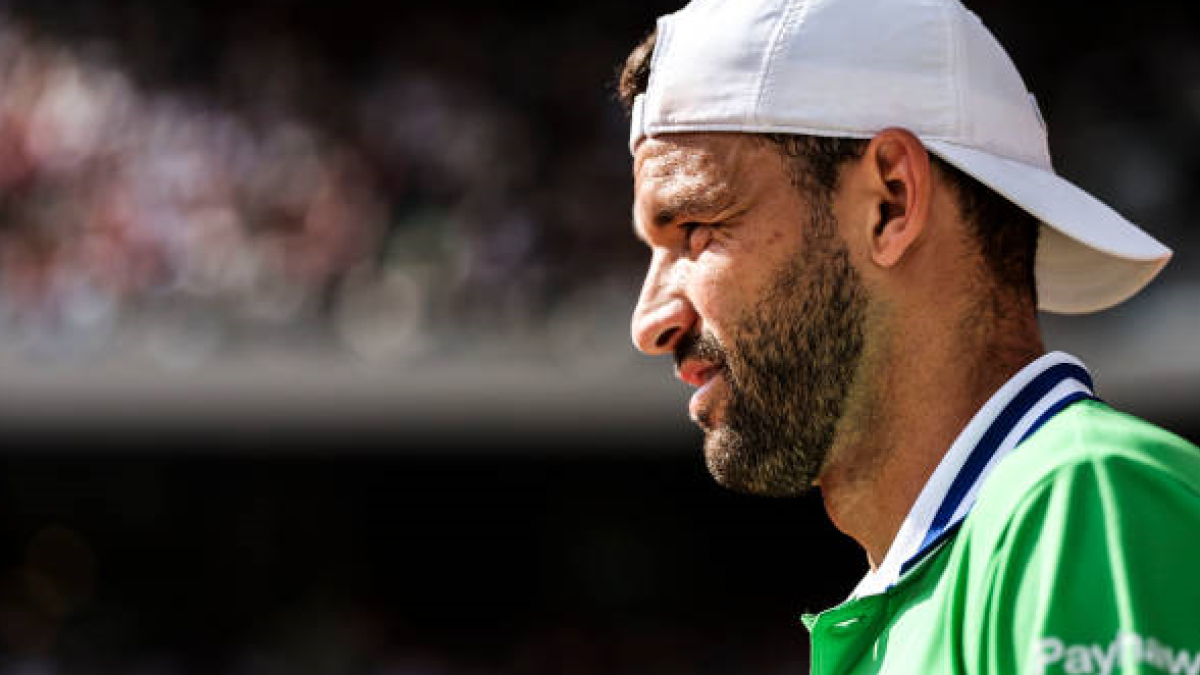 Grigor Dimitrov en Roland Garros 2024. Foto: getty