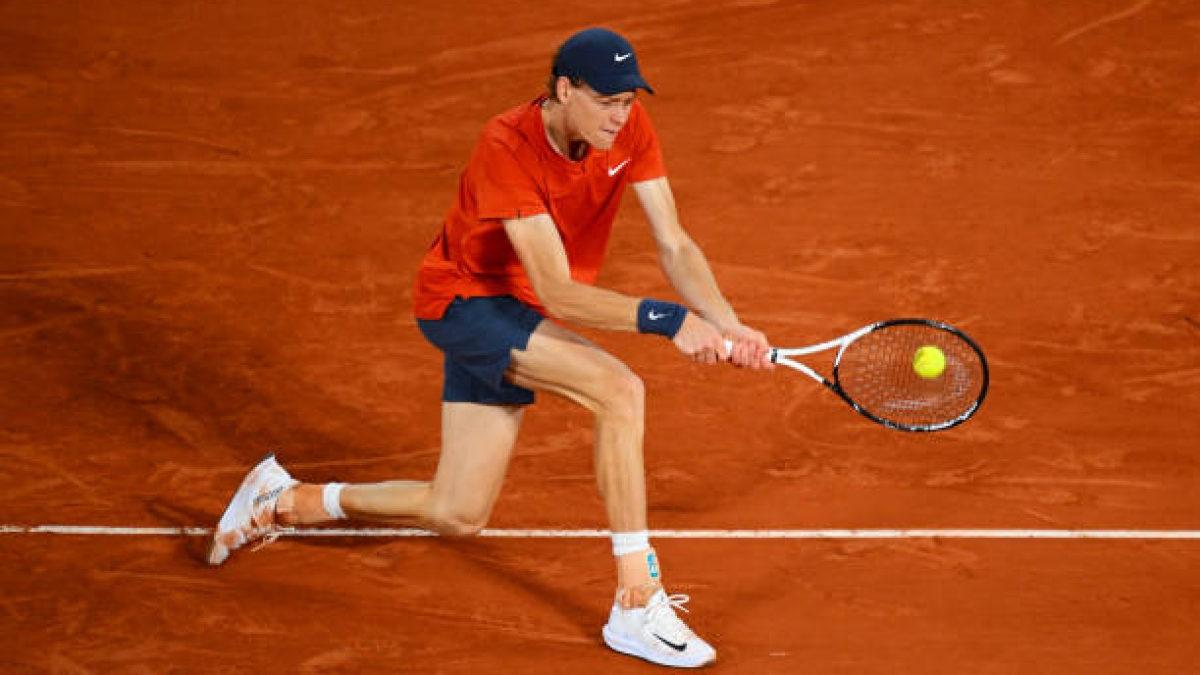 Jannik Sinner, en Roland Garros 2024. Foto: gettyimages
