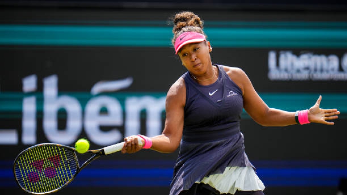 Naomi Osaka, en Hertogenbosch. Foto: gettyimages