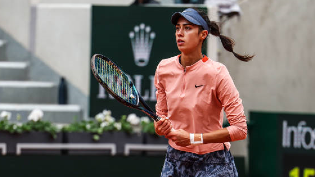 Olga Danilovic en Roland Garros 2024. Foto: getty