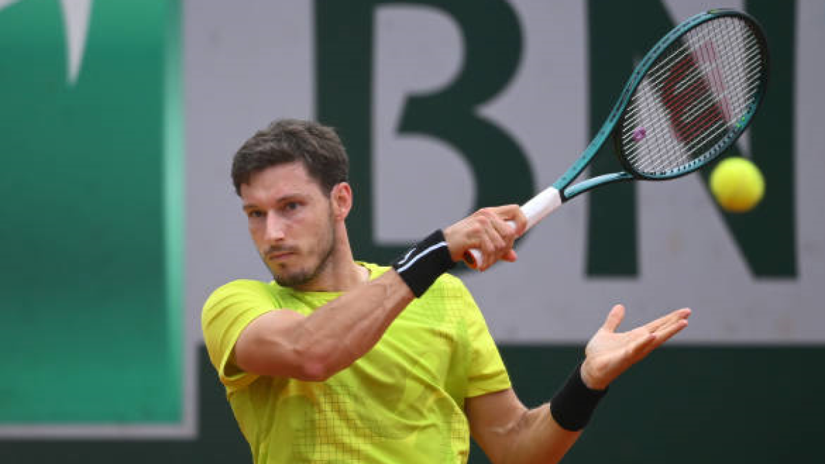 Pablo Carreño en Roland Garros 2024. Foto: getty