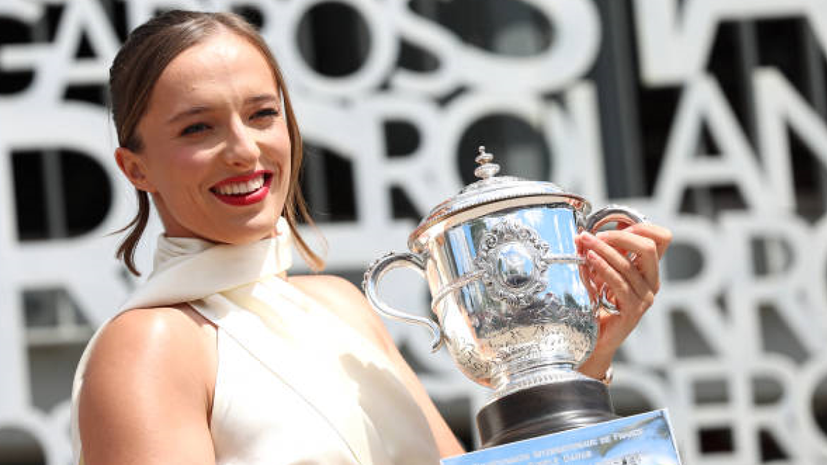 Iga Swiatek en Roland Garros 2024. Foto: getty