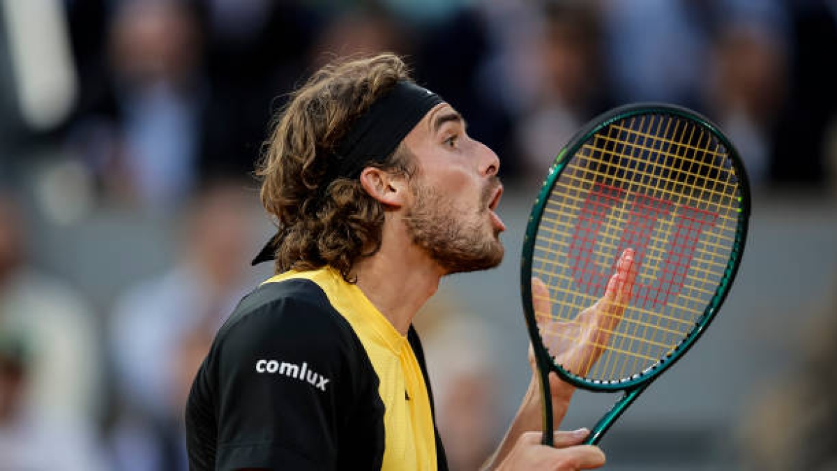 Stefanos Tsitsipas habla de Badosa. Foto: gettyimages