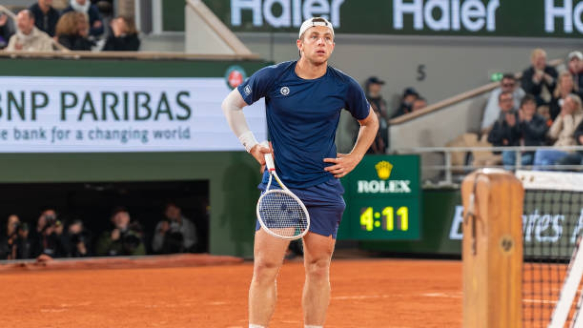 Tallon Griekspoor en Roland Garros 2024. Foto: Getty