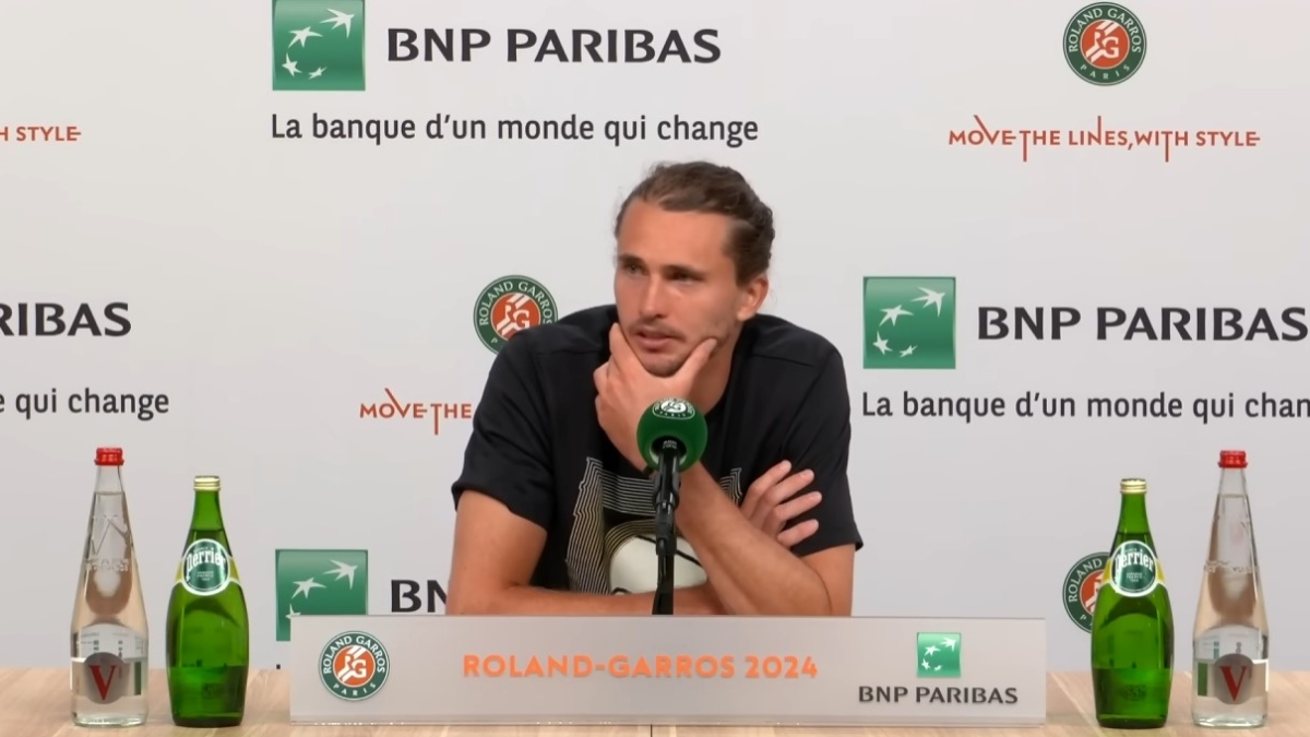 Zverev estalla en rueda de prensa: "No quiero volver a escuchar otra pregunta sobre eso"