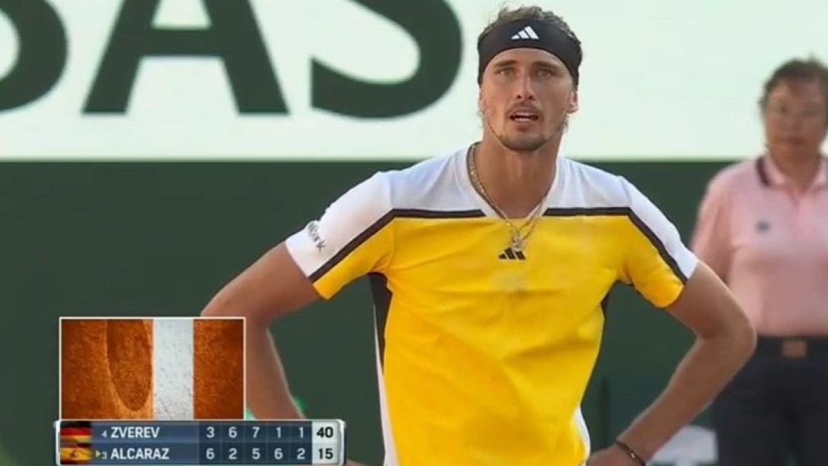 ¿Se puede hablar de robo a Zverev en la final de Roland Garros?