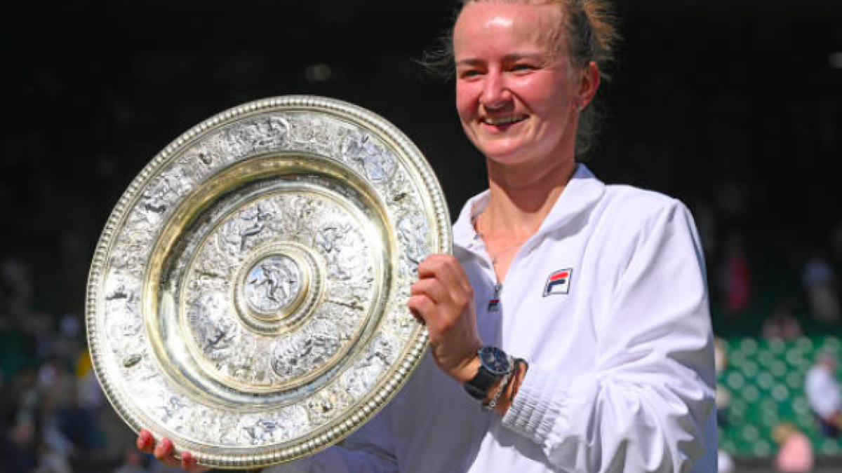 Barbora Krejcikova, campeona de Roland Garros y Wimbledon